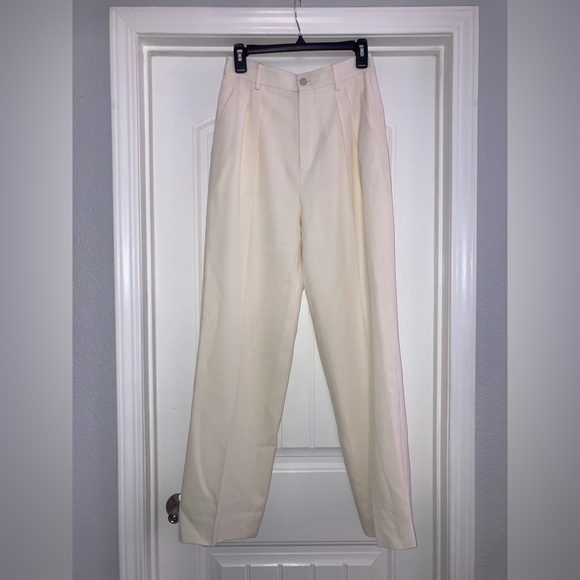 Nili Lotan women’s  Cream dress Pants - Picture 1 of 6